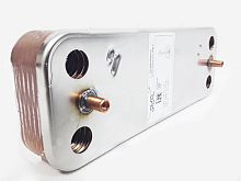 З/ч котла Теплообменник ГВС 12 пластин 711612800 BAXI (К1)